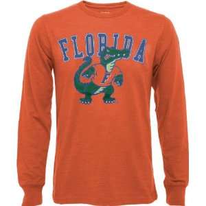  Florida Gators Orange Barracuda Slub Knit Long Sleeve 
