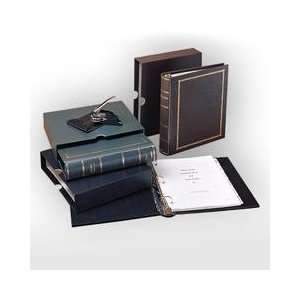   Corporate Kit with Plain Minute Paper, Black Binder