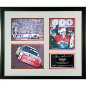  Jeff Gordon  1st Win Collage  with 3 Photographs and Plate 