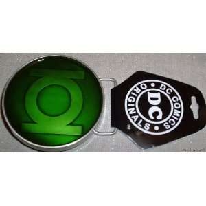   GREEN LANTERN Epoxy Fill DC Comics Logo Belt BUCKLE 