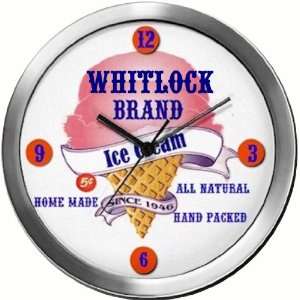  WHITLOCK 14 Inch Ice Cream Metal Clock Quartz Movement 