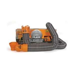  RhinoFLEX RV Sewer Kit   15 Ft