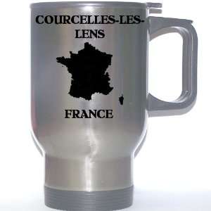  France   COURCELLES LES LENS Stainless Steel Mug 