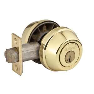  Kwikset 598 3S Gatelatch Polished Brass Keyed Entry 