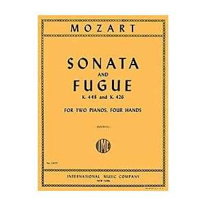  Sonata and Fugue, K. 448 in D major & K. 426 in C minor 