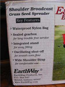 New Earthway 2750 Hand Operated Bag Spreader/Seeder  