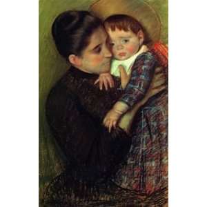   Cassatt Mary Helene de Septeuil 1889 Canvas Art Repro