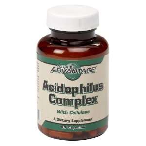 Pure Advantage Acidophilus Complex (probiotic blend w/cellulase) 60 