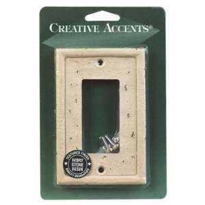  3 each Creative Accents Resin Wall Plate (869IVRY17 