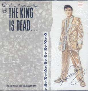    The King Is Dead On Air Tributes LP M SEALED UK Magnum Force  