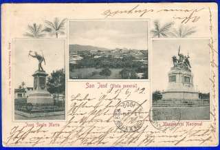 COSTA RICA SAN JOSE STAMP 1902  