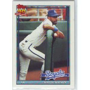  1991 Topps Baseball Kansas City Royals Team Set Sports 