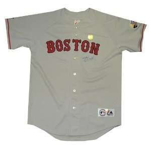  Autographed Kevin Youkilis Boston Red Sox Jersey with 2007 
