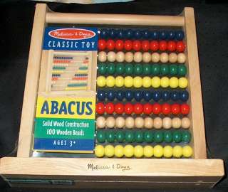   and Doug Classic Toy Abacus # 493 Math Counting 100 beads  