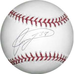  Carlos Zambrano Autographed MLB Baseball Sports 
