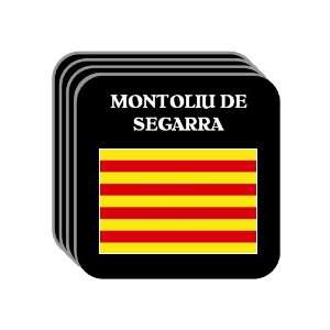   (Catalunya)   MONTOLIU DE SEGARRA Set of 4 Mini Mousepad Coasters