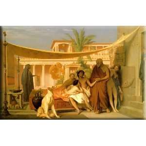  Socrates seeking Alcibiades in the House of Aspasia 30x19 