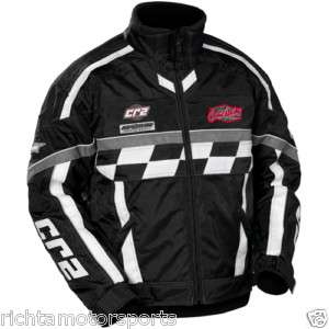 2012 Castle X CR2 Youth Snowmobile Jacket~Black~XLarge  