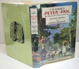JM Barries Peter Pan The Story of the Play Graham & Ardizzone 1st 