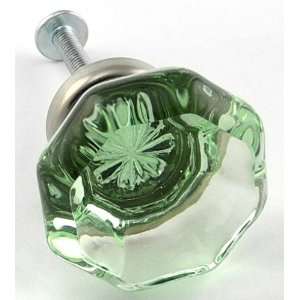   Crystal Clear Glass Knobs for Cabinets, Dresser, Kitchen Cabinets and