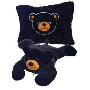  18 Black Bear  Peek A Boo Pillow Case Pack 6