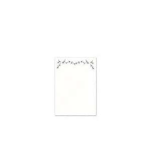    Evergreens & Berries Flat Holiday Stationery