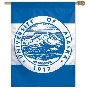  Alaska Seawolves Vertical Flag 27x37 Banner Sports 