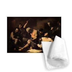 The Torture of Alonso Cano (1601 67) c.1867   Tea Towel 100% Cotton 