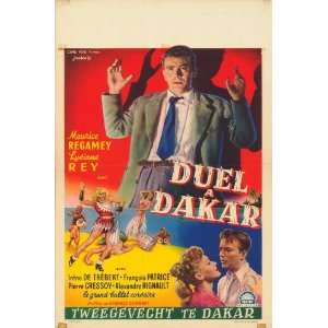  Duel à Dakar Movie Poster (11 x 17 Inches   28cm x 44cm 