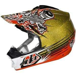  Troy Lee Designs SE3 Piston Helmet   2012   Medium/Gold 