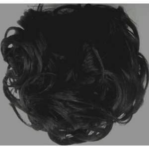  7 PONY FASTENER Hair Scrunchie Wig KATIE #1B BLACK by 