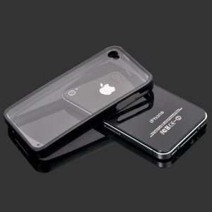   Slim Back Cover for iPhone 4S / iPhone 4 (Black) 
