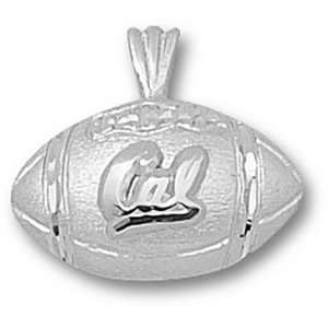  Cal Berkeley Golden Bears 1/2in Sterling Silver Football 
