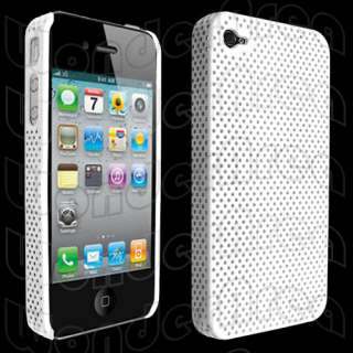Hard Mesh Grid Skin Case Cover for Apple iPhone 4 4G  