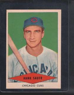 1954 Red Heart #26 Hank Sauer EXMT+ J158408  