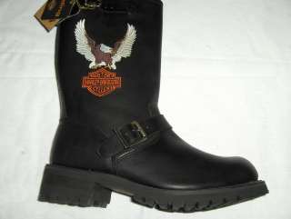   licensed harley davidson boots full grain upper leather oil resistant