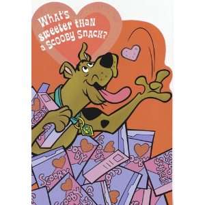   Card Valentines Day Scooby Doo Whats Sweeter Than a Scooby Snack