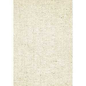   Gustave Linen Weave Flax by F Schumacher Wallpaper