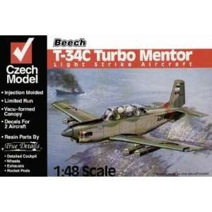   34c Turbo Mentor with Rocket Pods1 48 by Czech Models Toys & Games