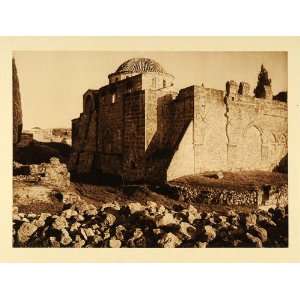  1926 Dafni Monastery Architecture Christianity Greece 