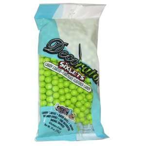 Sixlets Peg Bag   Lime Green (Pack of 6) Grocery & Gourmet Food