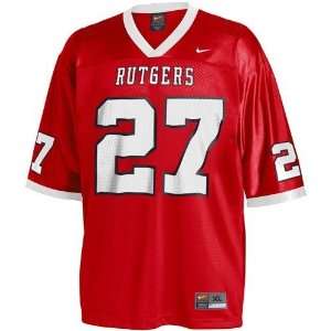 Nike Rutgers Scarlet Knights #27 Scarlet Youth Replica Football Jersey 