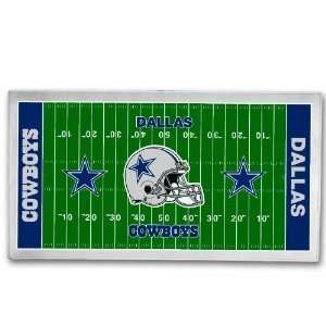  NFL Football Dallas Cowboys Football Field Runner Mat 30 X 