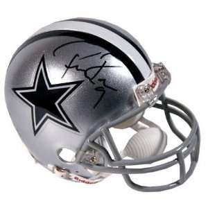  Tony Romo Dallas Cowboys Autographed Mini Helmet Sports 