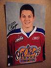 11/12 H&P KEEGAN LOWE AUTOGRAPH (#A KL) EDMONTON OIL KINGS AUTO