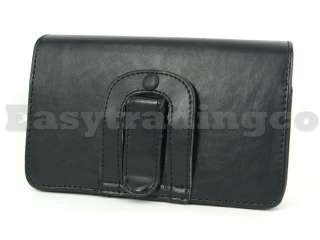   Leather Case Pouch Samsung Galaxy Note i9220 GT N7000 Belt Clip  
