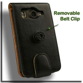 Flip Case for HTC Inspire 4G + Screen Protector AT&T  