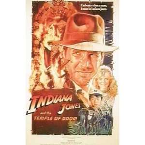  Indiana Jones And The Temple Of Doom   Framed Movie 