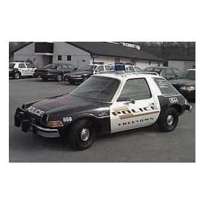    Premium X 1/43 1975 AMC Pacer Police Car   PRE ORDER Toys & Games