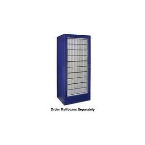   ROTARY MAIL CENTER ALUMINUM STYLE BLUE USPS ACCESS